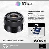 Sony E 35mm f/1.8 OSS Lens For Sony A6400/A6500/A6600/ZV-E10 SEL35F18
