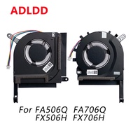 Laptop CPU Cooling Cooler Radiator Fan Asus TUF Gaming G15 F17 FA506 FA506Q FA706 FA706QM QR FX506H 