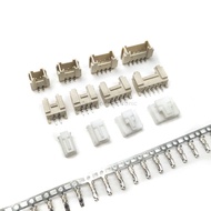 10Sets HY2.0 Connector 2.0mm Vertical / Horizontal SMD Pin Header 2/3/4/5/6/7/8P ( Plug Male + Femal