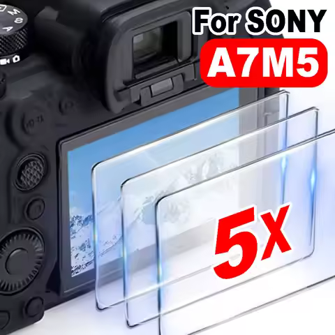 1/2/3/5Pcs Camera Tempered Glass Screen Protectors for SONY Alpha 7 V A7M5 HD Clear Anti-scratch Fil