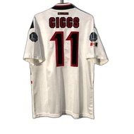 Ryan Giggs #11 Man Utd Away 1997-1999 MU FC 1997/1998 1998/1999 Seragam Tandang Original Jersey Foot