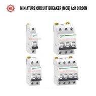 Fast Process Miniature Circuit Breaker Mcb Acit 9 Ik60N 3 Kutub