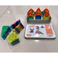 Mini Magnetic Tiles Travel Set Micro Mags