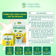 Combo Dr.maya Lemon Basil Oil 30ml to support coughs and colds for children from birth and Dr.maya W