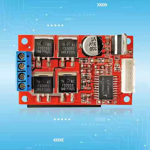 Brushed PWM Motor Driver Module H-Bridge PWM DC Motor Speed Controller 450W DC 12V/24V/36V Reversing