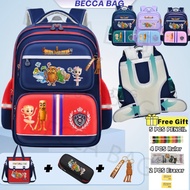 Becca bag school bag kids bag Backpacks primary school bag waterproof knapsack ergonomic school bag 