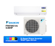 DAIKIN FTKF20CVA 0.80HP D-Smart Prince Inverter Wall Type Aircon