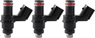 DEEGOOLY 16450-ZZ5-003 3pcs Fuel Injectors Fit for Honda Outboard 40HP 50HP BF40D-50D BF50DK2 BF50DK