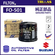 FILTON Oil Filter Suzuki Swift APV ERV SX4 Alto Penapis Minyak Hitam Enjin Engine 16510-61A31-000