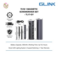 GLINK(78 IN 1-S2)-78 in 1 Magnetic Screwdriver Set Precision Electric Screwdriver Kit with 72 Bits 5