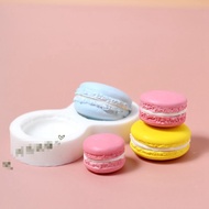birthday cake topper baking tools 2 even 3 even Macaron silicone mold sugar chocolate cake plaster c