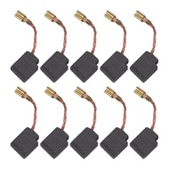 10 Piece Carbon Brush Pack For D28110 D28112 D28402 DWE46151 Angle Grinder Motor Electrical Contact 