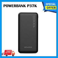Awei P37K 10000mAh 2.1A Portable Power Bank Good Quality First Charging