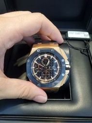 【已交流】AP 26401 愛彼 Royal Oak Offshore 皇家橡樹離岸型26401RO.OO.A002CA.02 陶瓷框 金貓