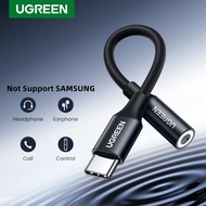 UGREEN Type c to 3.5mm Headphone jack 3.5 AUX USB C Cable Audio USB C Adapter For HUAWEI Xiaomi Mi 1