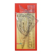Faber Castell Math Ruler Set