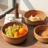 Vietnam Woven Basket Tray Bamboo Woven Storage Basket Fruit Basket Household Rattan Fruit Plate Stea