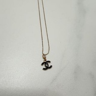 Vintage Chanel鈕扣頸鏈