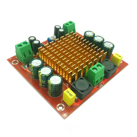 XH-M544 Digital Audio Amplifier Board Mono TPA3116DA Digital Power Supply Audio Amplifier DC 12-26V 