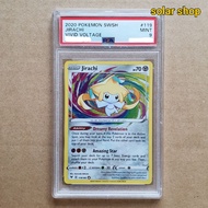 Pokemon TCG Vivid Voltage Jirachi PSA 9 Slab Graded Card