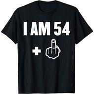 I Am 54 Plus 1 Funny 55Th Birthday 1965 1966 T-Shirt