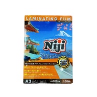 NIJI LAMINATING FILM  A3 / PLASTIK LAMINATE A3 /Plastik laminating film A3