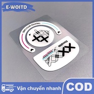 E-WOITD Giày trượt Chuột thủy tinh trượt chân miếng đệm bàn chân Chuột nhãn dán cho G Pro x superlig