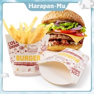 50 Pcs French Fries Packaging / Food Grade French Fries Box / French Fries Packaging