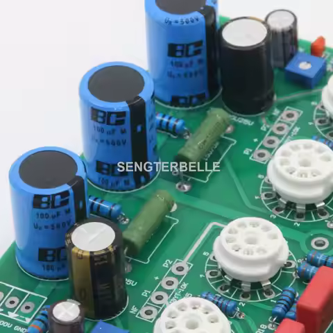 HiFi Diy EL84+6E2+ECC85 Stereo Tube Audio Amplifier Board PP Push-Pull Power Amp Kit