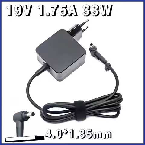 19V 1.75A 33W 4.0*1.35mm AC Laptop Charger Power Adapter For ASUS ADP-33AW S200E X202E X201E Q200 S2