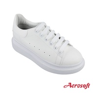 Aerosoft (แอโร่ซอฟ) รองเท้าผ้าใบหนัง รุ่น SN9010 รองเท้าผ้าใบเพื่อสุขภาพ