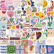 Cute Decoration Flowers Daily Stickers Suitable for Planner Bullet Journal Diary Gift Wrapping Laptop Electronic Devices