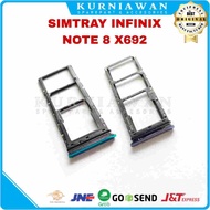Simtray Infinix Note 8 X692 Sim Card Holder Tray Simcard Slot Holder