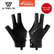 Billiard Glove Left Right Hand Three-Finger, Smooth Slide Glove for Pool Cue Accessories Billiard Gl