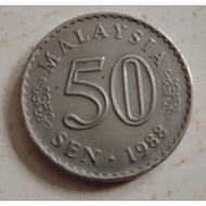 50 SEN from 1988 Malaysia