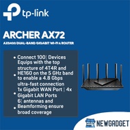 TP-LINK ARCHER AX72 AX5400 DUAL-BAND GIGABIT WI-FI 6 ROUTER