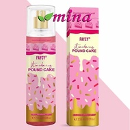 FAYCY Body Mist Strawberry 236ml Fine Fragrance Perfume Strawberi Pound Cake Pewangi Badan