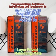 Anti-Scratch Tampered Glass Tg Lcd Touchscreen Protector Redmi 14C poco C75 poco C71 poco M7 5G