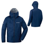 已絕版 Montbell rain trekker 1128596  dry-tec 防水褸 戶外外套 藍色 大碼