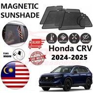Honda CRV 2024-2025 Epic Magnetic Sunshade  (6pcs) Accessories Car