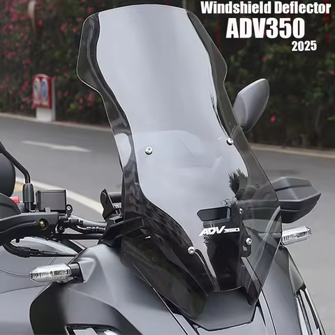 2025 ADV350 ADV-350 Windshield Deflector ADV 350 ADV350 Windscreen Wind Deflector 350ADV Heightened 
