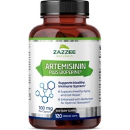 ⁑ʀᴇᴀᴅʏ sᴛᴏᴄᴋ⁑ Zazzee Naturals Artemisinin, 120 Vegan Capsules ⁑ᴏʀɪɢɪɴᴀʟ ғʀᴏᴍ US