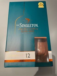 Singleton 12年威士忌（連酒杯）700毫升 glen ord single malt scoth whisky