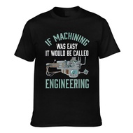 Summer Cool Tee Machinist Shirt Funny Joke Humor Cnc Machinist Good Quality Men'S Tshirt