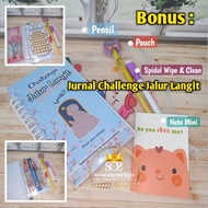 Sky Path Challenge Journal A6 Size/