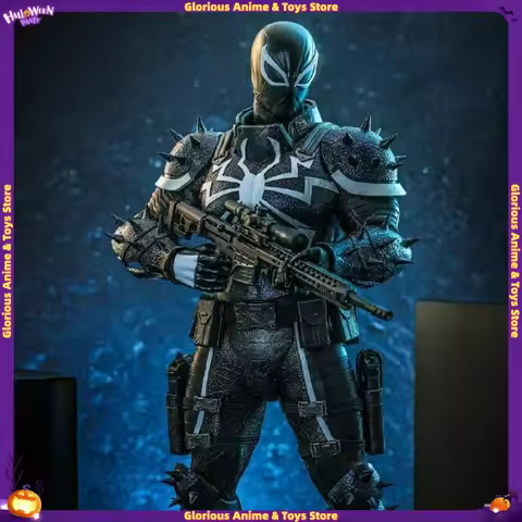 24-hour Shipping HOT TOYS HT 1/6 Marvel Comics Amazing Fantasy Venom Agent CMS025 Mobile Model Gift 