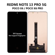 Xiaomi Redmi Note 13 Pro 5G / Poco X6 / PocoX6 Pro จอแสดงผล LCD TFT Digitizer กระจกหน้าจอสัมผัส Note