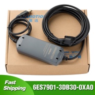 Isolated 6ES7901-3DB30-0XA0 For Siemens S7-200 PLC Porgramming Cable USB/PPI+ Isolation Type Support