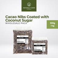 Cacao Nibs Coated with Coconut Sugar