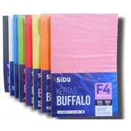 (1 PACK 100 LBR/) Sinar Dunia Brand Buffalo F4 Paper